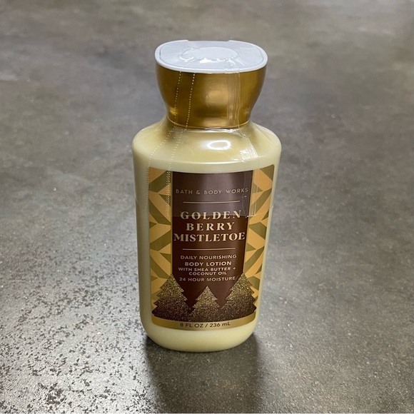 Bath & Body Works Golden Berry Mistletoe Body Lotion - Picture 1 of 5